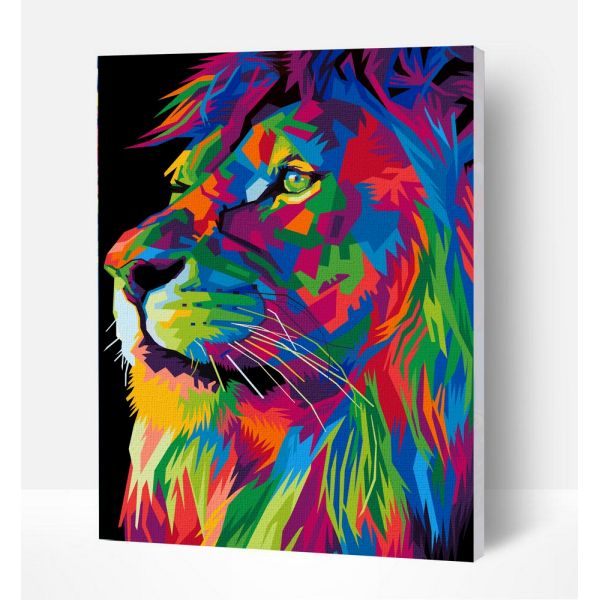 Paint by Numbers - Lion